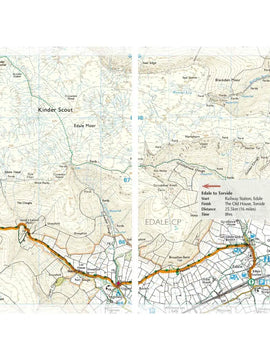 Walking the Pennine Way map booklet