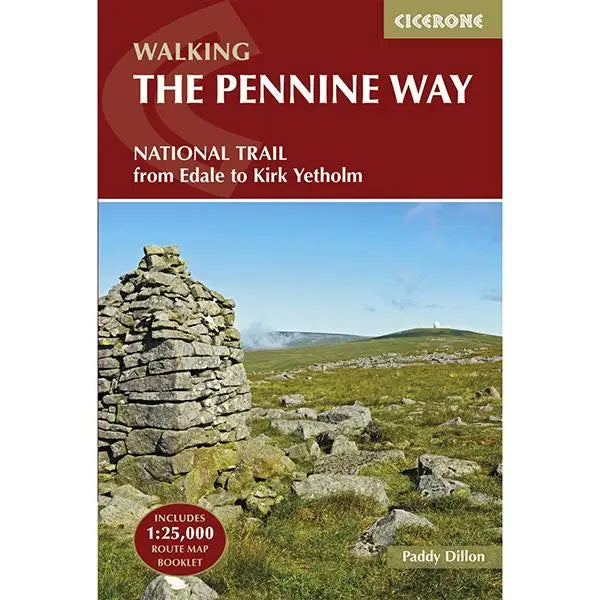 Walking the Pennine Way National Trail - guidebook with map