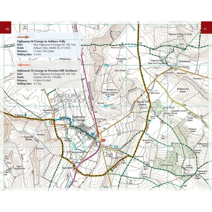Walking The Ridgeway map booklet - The Trails Shop