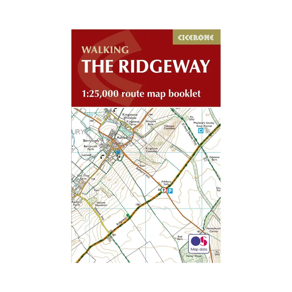 Walking The Ridgeway map booklet The Trails Shop