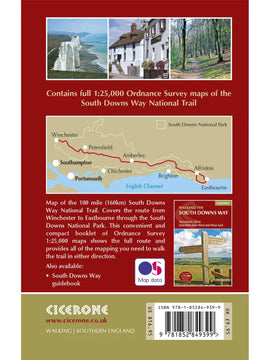 Walking the South Downs Way map booklet