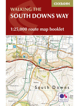 Walking the South Downs Way map booklet