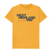 West Highland Way t-shirt from The Trails Shop men's mustard