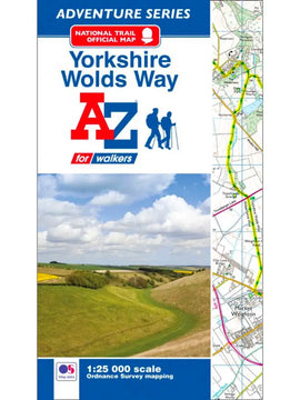 Yorkshire Wolds Way A-Z Adventure Atlas