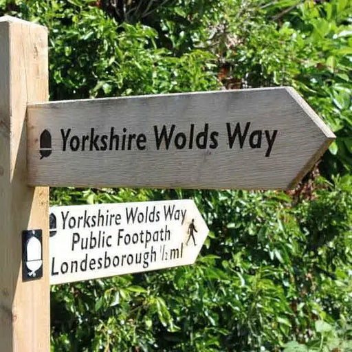 Yorkshire Wolds Way signs-The Trails Shop