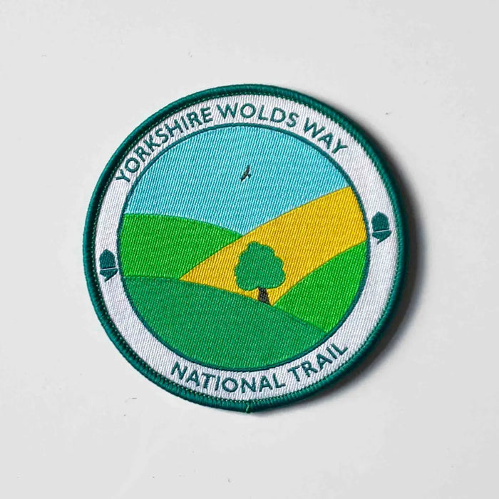 Yorkshire Wolds Way Woven Badge - The Trails Shop